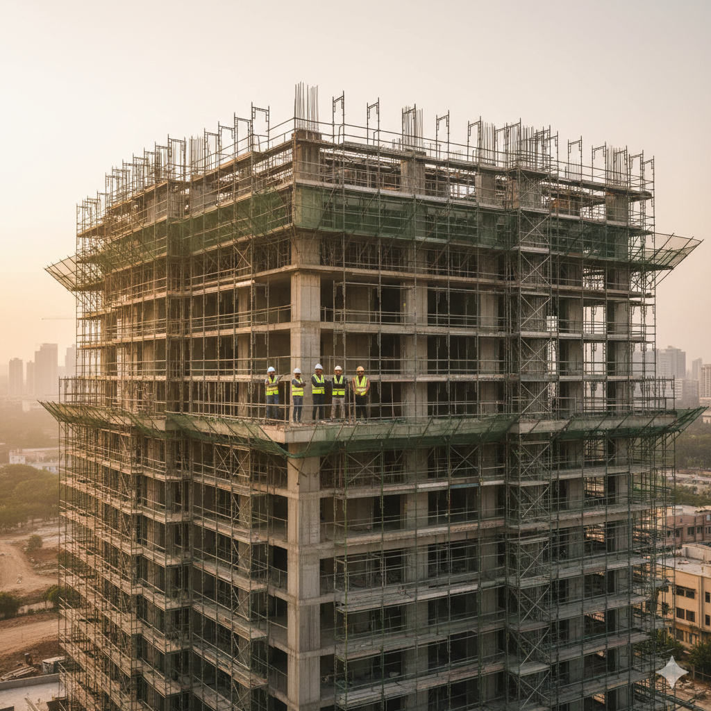 Cuplock Scaffolding for construction projects